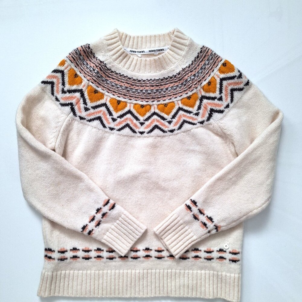 Kari Traa Sundve Knit Cream Wool Sweater